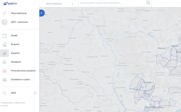 Jak pobierać dane o osiadaniu terenu poprzez portal SATDEFO?